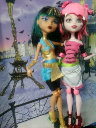 Draculaura et Cléo Rollers